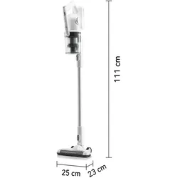 TROTEC 2-in-1 Akku-Stielsauger VC 150 E Staubsauger Handstaubsauger HEPA Filter