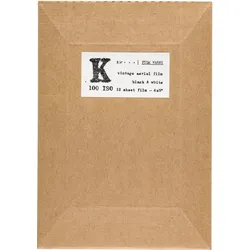 WASHI Planfilm W 25 ISO 10.2x12.7cm (4x5 Inch) 12 Blatt