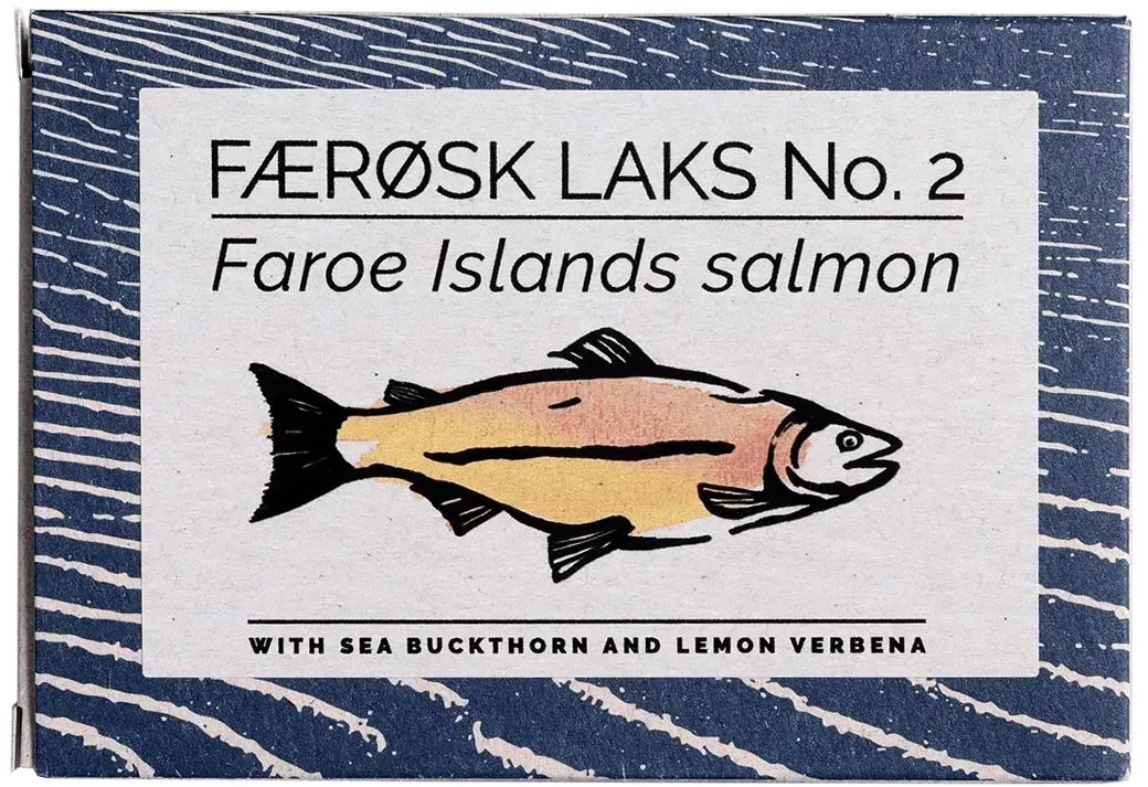 FANGST FÆRØSK LAKS No. 2: Lachs mit Sanddorn & Zitronenverbene aus den Färöern