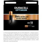 Duracell Optimum AA 12er-Pack