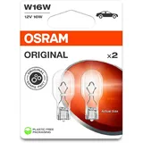 Osram Automotive 4062172396486 Signal Leuchtmittel Original Line W16W 16W 12V,