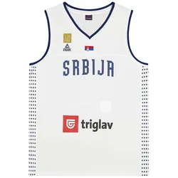 PEAK Serbien 100 Jahre Edition Basketballtrikot 27063 - weiss XXL