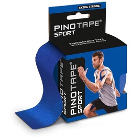 PINOTAPE Sport - kinesiologisches Tape 5 cm x 5 m- besonders hautverträglich (Dunkelblau)
