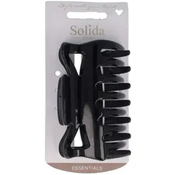 Solida Wasserwellklammer rutschfest Schwarz 10 cm