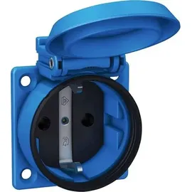 ABL Einbausteckdose IP54 Blau 2 St.