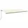 vidaXL Automatische Markise 600 x 350 cm creme