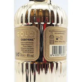 GOLD 999.9 Finest Tangerines Gin 40% vol 0,7 l
