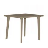 Resol Dessa Gartentisch 90 x 90 x 0 cm Braun