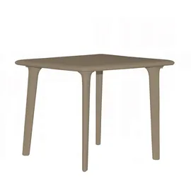 Resol Dessa Gartentisch 90 x 90 x 0 cm Braun