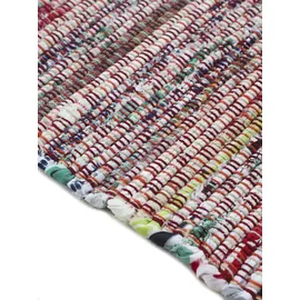 carpetfine Kelim Chindi, Wendeteppich« rechteckig 6 mm Höhe handgewebt, Fleckerlteppich mit Fransen, auch vielen in Läufergrößen