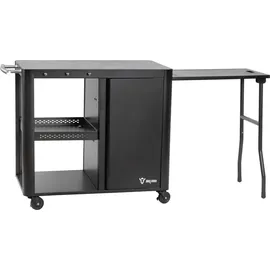 BBQ-Toro Grilltisch 95 x 50 x 80 cm Schwarz