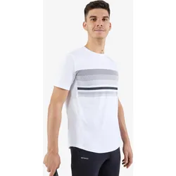 Herren Tennis T-Shirt kurzarm - Essential weiss L