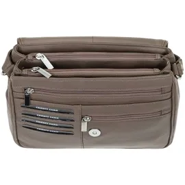Alessandro Salvatore Florenz 12975 Schultertasche Leder Taupe