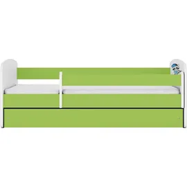 raumhirsch furniture Kinderbett Raumhirsch 80 x 180 cm Holzwerkstoff grün