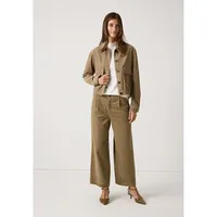 More & More Stoffhose in Hellbraun - 36