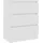 vidaXL Sideboard 60 x 76 x 33,5 cm Weiß