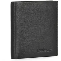 Lois - Geldbörse Herren Leder - Herren Geldbörsen Leder mit RFID Schutz - Geldbörse Herren Klein - Geldbeutel Herren Leder - Geldbörse Herren. Geldbeutel, RFID Schutz, Schwarz