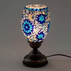 Signes Grimalt  Tischlampen Mosaiklampe  in Blau, Einheitsgrösse