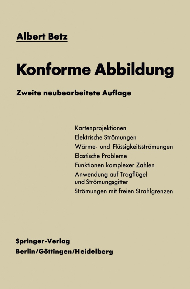 Konforme Abbildung - Albert Betz  Kartoniert (TB)