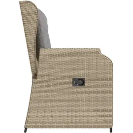 vidaXL Gartenbank 112 x 57 x 67 cm Beige