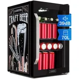 Klarstein Kühlschrank Getränkekühlschrank 70 l 67 cm hoch Schwarz