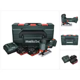 Metabo STA 18 LTX 100 Akku Stichsäge 18 V + 2x Akku 8,0 Ah + Ladegerät + metaBOX