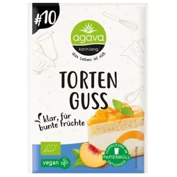 Agava Tortenguss klar bio