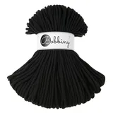 Bobbiny Garn 5 mm Schwarz 100 m