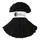 Bobbiny Garn 5 mm Schwarz 100 m