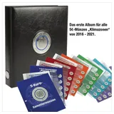 SAFE Schwäbische Albumfab Münzalbum Planet Erde 5 Euro Klimazonen, 2016-2021