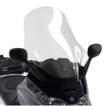 GIVI Windschutzscheibe für Piaggio X8 125/150/200/250/400 & X-Evo 125/250/400 Clear One Size