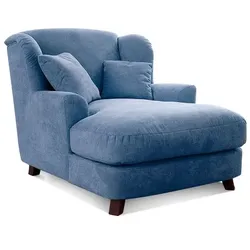 sit & more Longseat-Sessel Asado Stoff Blau Hellblau