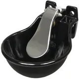 Kerbl Tränkebecken Guss mit Nirosta-Stahlzunge 3,7 kg schwarz