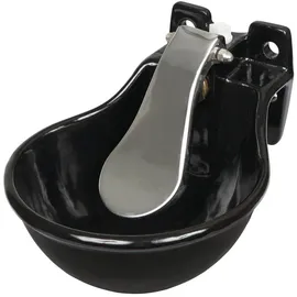 Kerbl Tränkebecken Guss mit Nirosta-Stahlzunge 3,7 kg schwarz