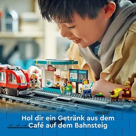 LEGO City Straßenbahn mit Haltestelle