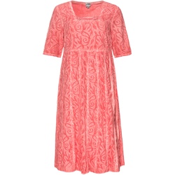 Baumwoll-Kleid, koralle, 48