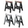 Westfalia Kunststoff Allzweckbock 2er Set 200 kg 200 x 80 x 75 cm