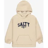 Roxy Fleecepullover "BACK TO", Mädchen, Gr. 14 (158/164), parchment, Obermaterial: 100% Polyester, Sweatshirts Fleecepullover