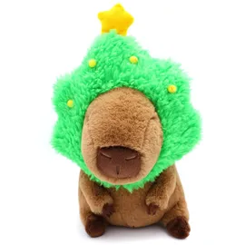 JoyToy Capybara Plüschfigur Capybara with Christmas Tree 32 cm,
