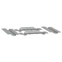 Schneider Electric NSYPTZ32P Adapterplatten für Vers. PLAZorZT T320mm 2 Türmontage NSYPAPL/DPLA/DLP/BRF/BRP