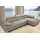 Cotta Ecksofa COTTA "Solution L-Form", beige (sand), B:286cm H:73cm T:167cm, Sofas, Ecksofa, mit Arm- & Kopfteilverstellung, wahlweise mit Bettfunktion