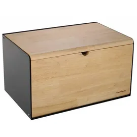 Klausberg Brotkasten, Beige, Holz, 35x21x20 cm, Küchenzubehör, Brotkästen & -Körbe