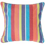 Homescapes Kissenbezug Gestreift 60 x 60 cm Mehrfarbig