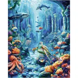 Schipper Unterwasserwelt Malen nach Zahlen 36 St. 40 x 50 cm