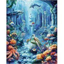 Schipper Unterwasserwelt Malen nach Zahlen 36 St. 40 x 50 cm
