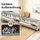 SoBuy Schuhbank 105 x 52 x 24 cm Sitzbank / weiß