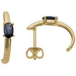 Firetti Paar Ohrstecker »Schmuck Geschenk Gold 333 Ohrschmuck Farbstein Edelstein Saphir«, mit Saphir Firetti gelbgoldfarben-blau + blau