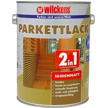 Wilckens Parkettlack Seidenmatt Weiß 2,5 l
