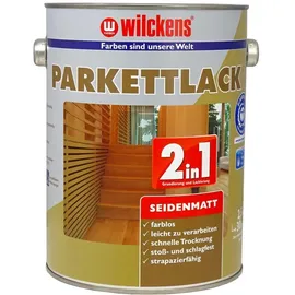 Wilckens Parkettlack Seidenmatt Weiß 2,5 l