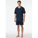 SCHIESSER Pyjama Comfort Essentials Blau 62